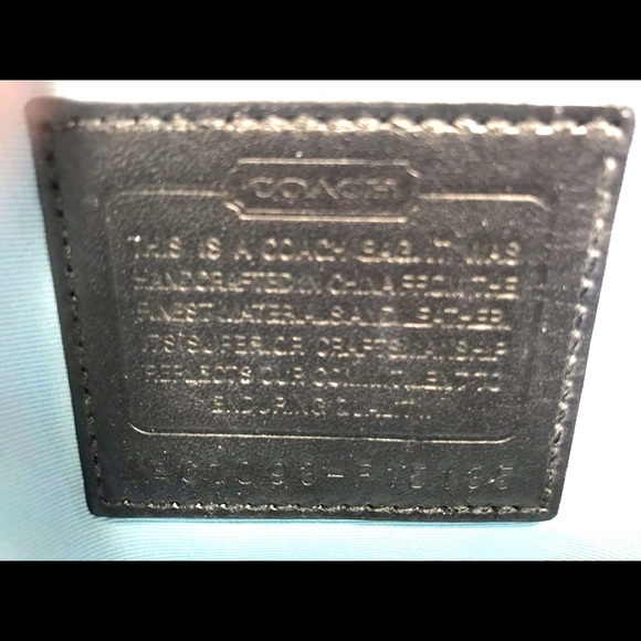 Coach Black and White Logo Tote Looks Brand new! - Picture 8 of 9